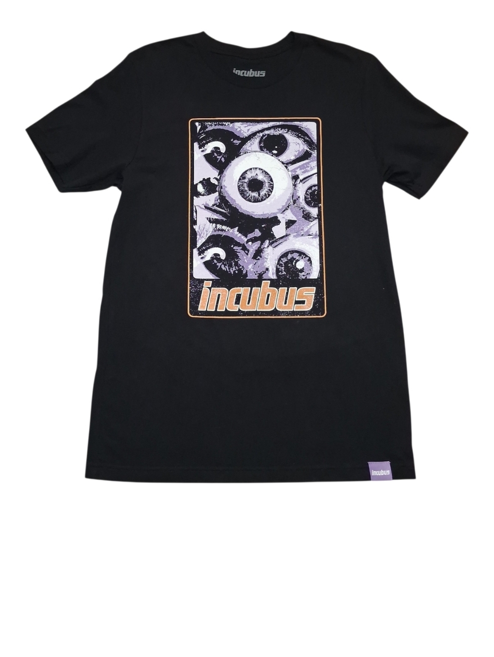 NWOT Incubus Band T-Shirt 2023 US Tour All Seeing Eyes Black Size Medium New